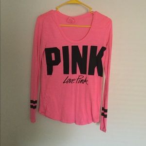 Pink “Love Pink” T-Shirt Size XS